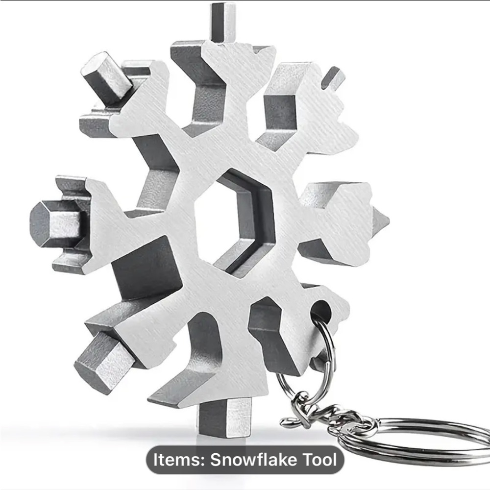 New - 18-in-1 Snowflake Multi-Tool